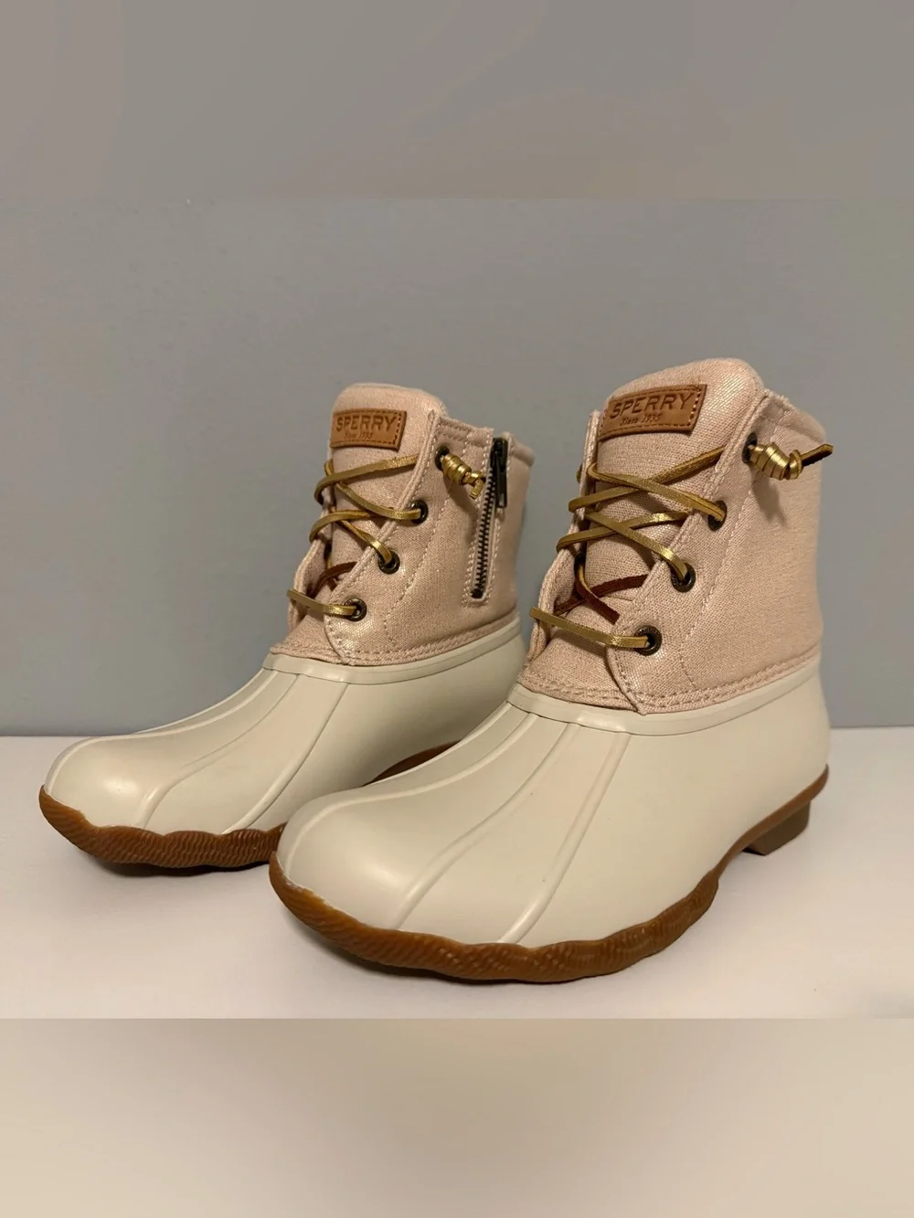 Womens Sperry Saltwater Duck Booties